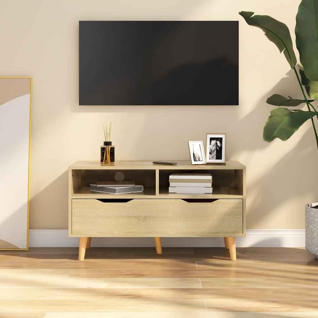 vidaXL TV Stand TV Console Sideboard TV Unit Home Media Unit Engineered Wood