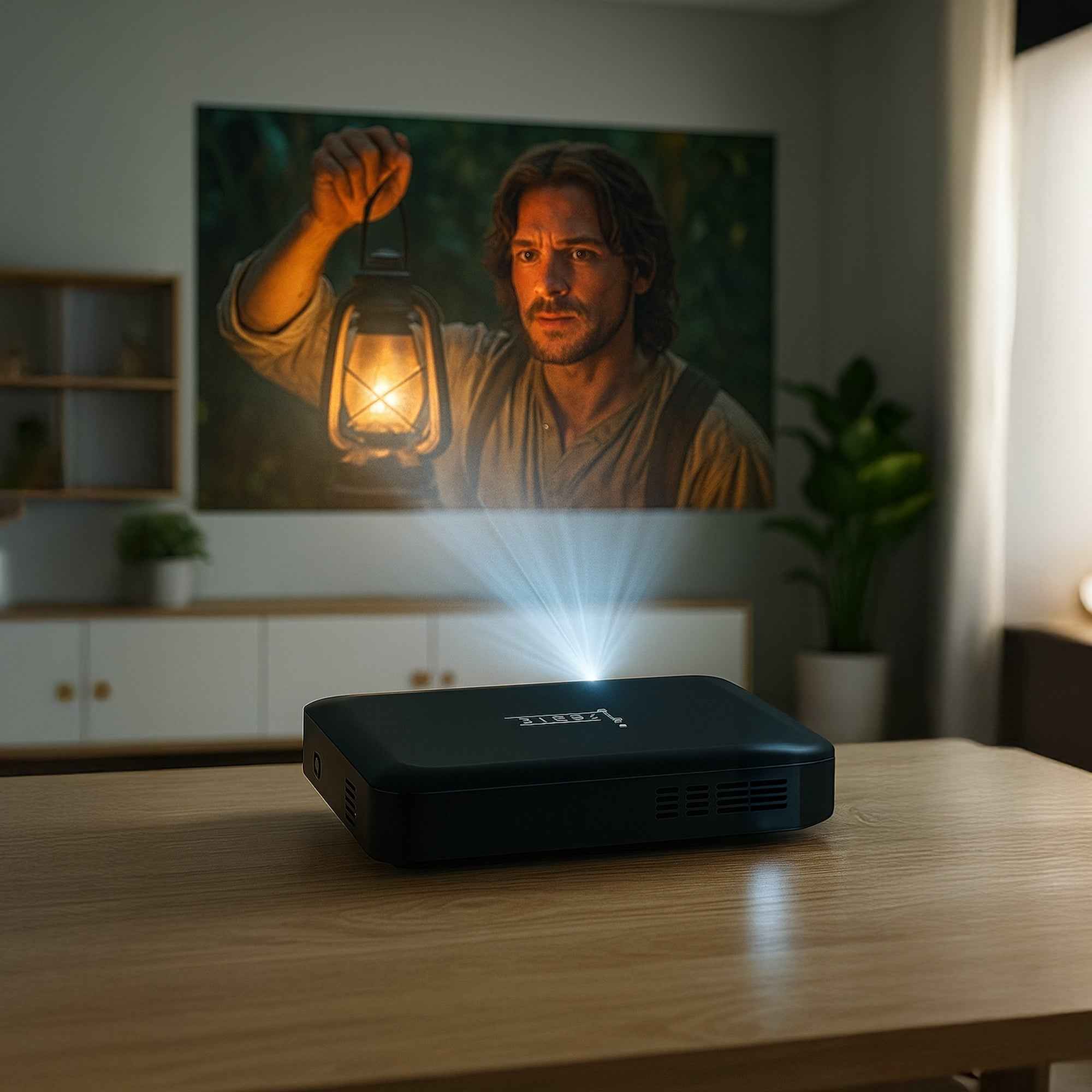 Pursonic Compact HD Projector – Portable Big-Screen Entertainment Anywhere