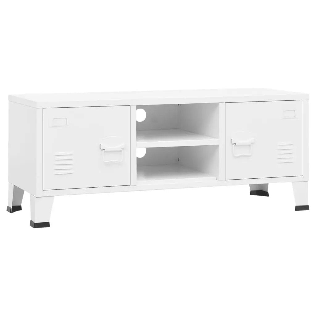 vidaXL TV Stand TV Console Sideboard TV Unit Home Media Unit Cupboard Metal - One click