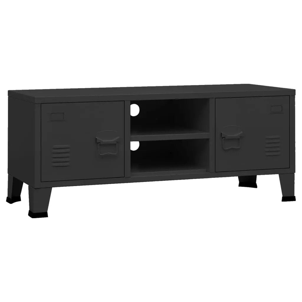 vidaXL TV Stand TV Console Sideboard TV Unit Home Media Unit Cupboard Metal - One click