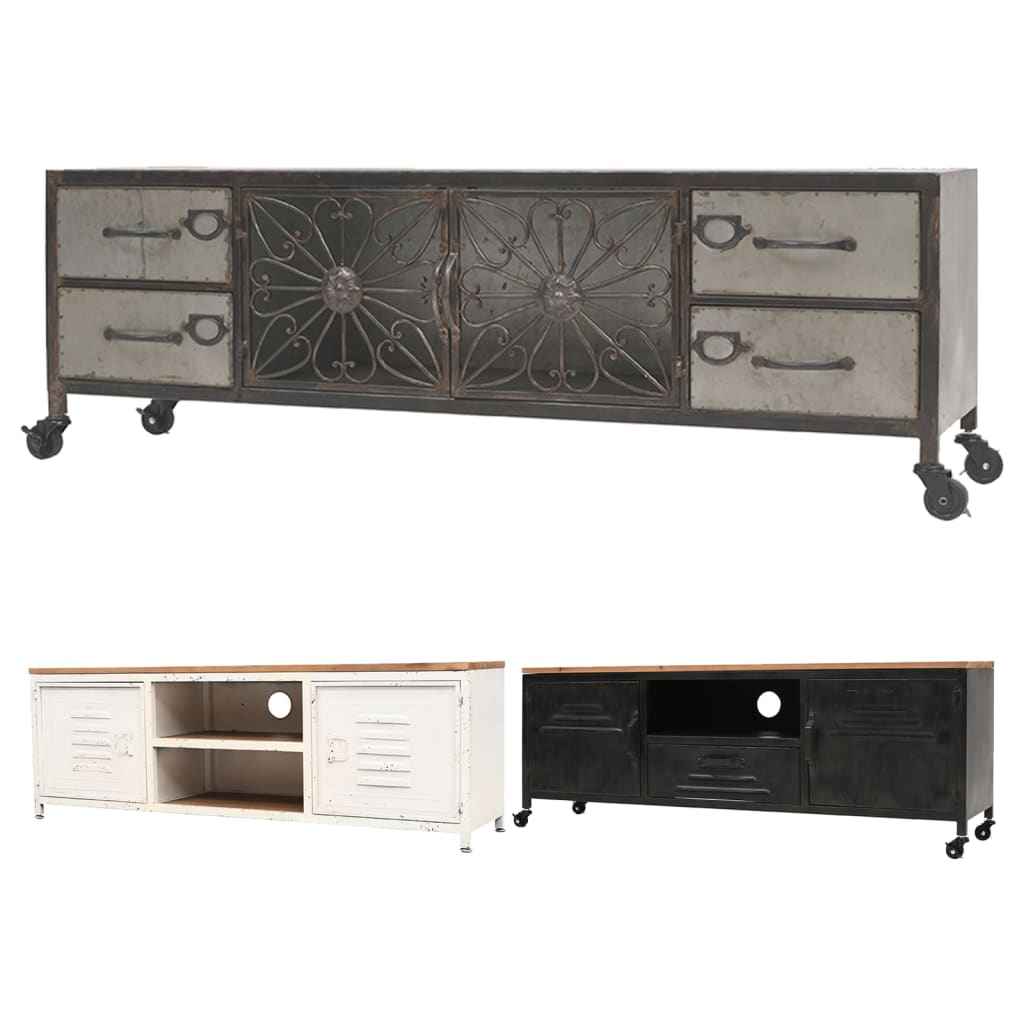 vidaXL TV Stand TV Unit Sideboard TV Console Media Unit Cupboard Furniture - One click