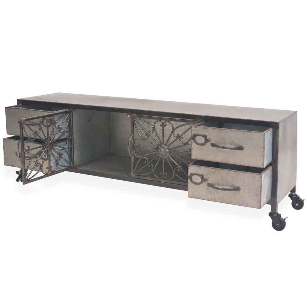 vidaXL TV Stand TV Unit Sideboard TV Console Media Unit Cupboard Furniture - One click